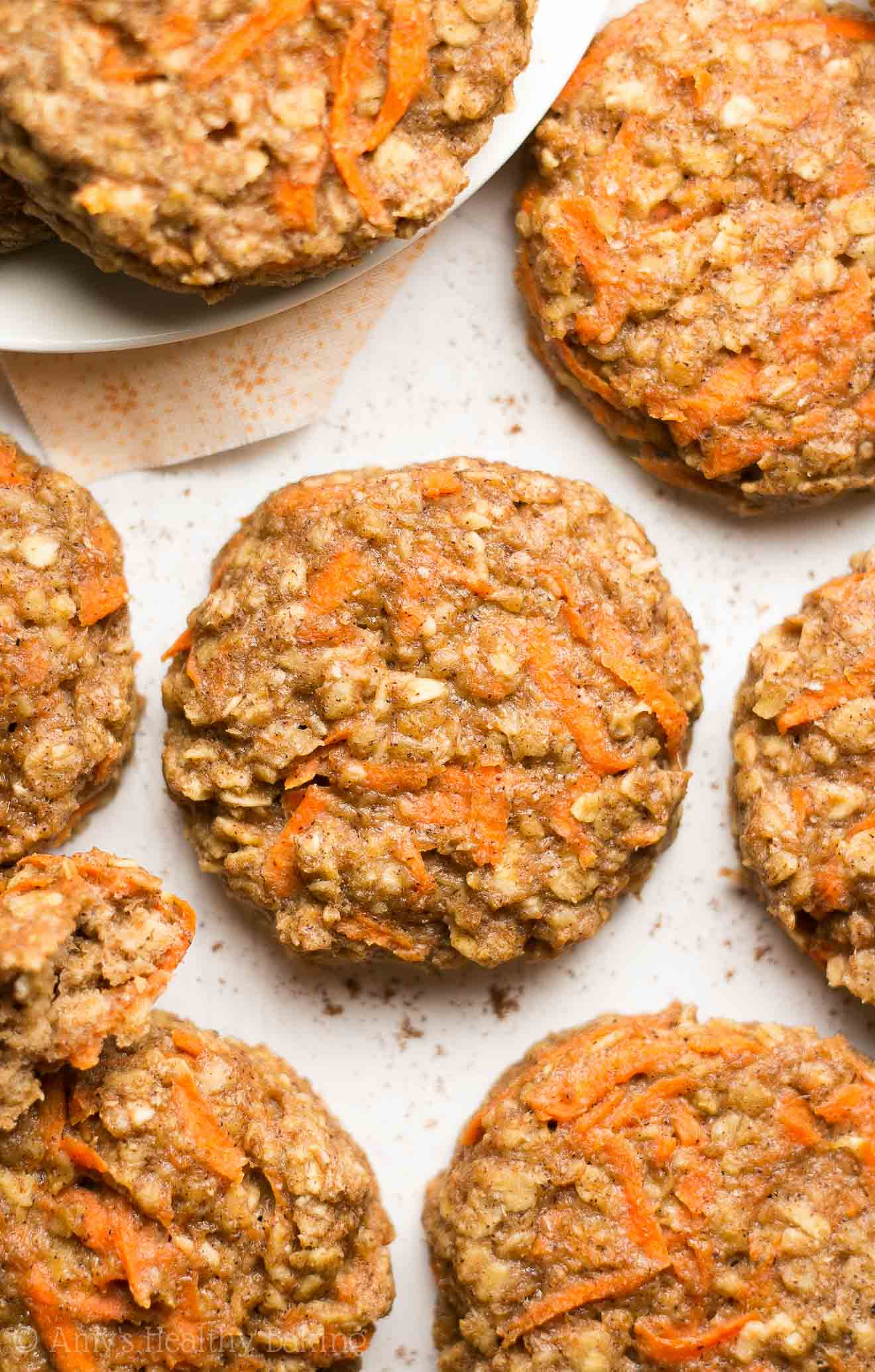 Breakfast Cookie Recipe Healthy
 Healthy Carrot Cake Oatmeal Breakfast Cookies