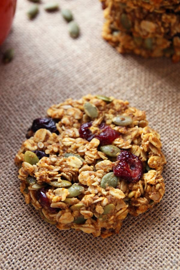 Breakfast Cookie Recipe Healthy
 Pumpkin Breakfast Cookies gluten free clean eating