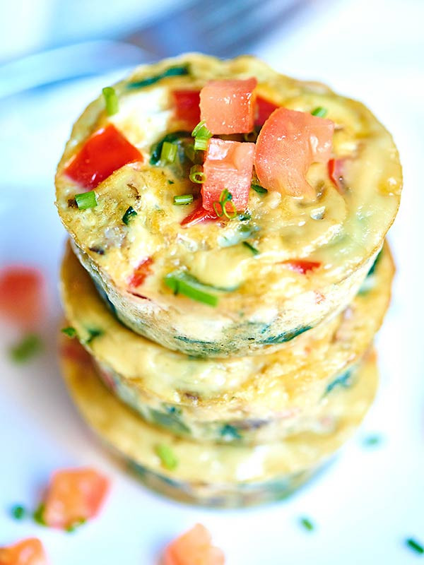 Breakfast Egg Muffins Healthy
 Healthy Egg Muffin Cups ly 50 Calories