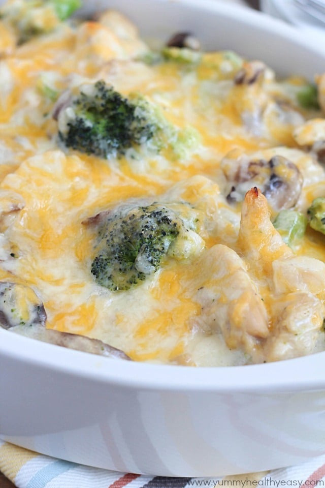 Broccoli Casserole Healthy
 Skinny Chicken & Broccoli Casserole Yummy Healthy Easy