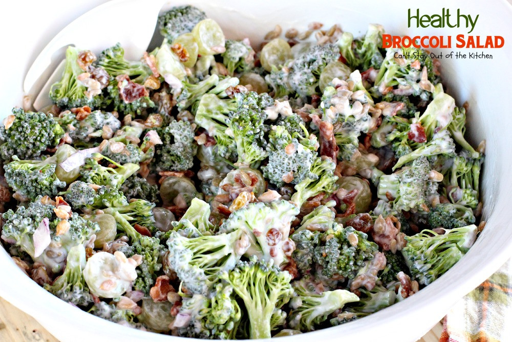Broccoli Recipes Healthy
 broccoli salad recipes healthy