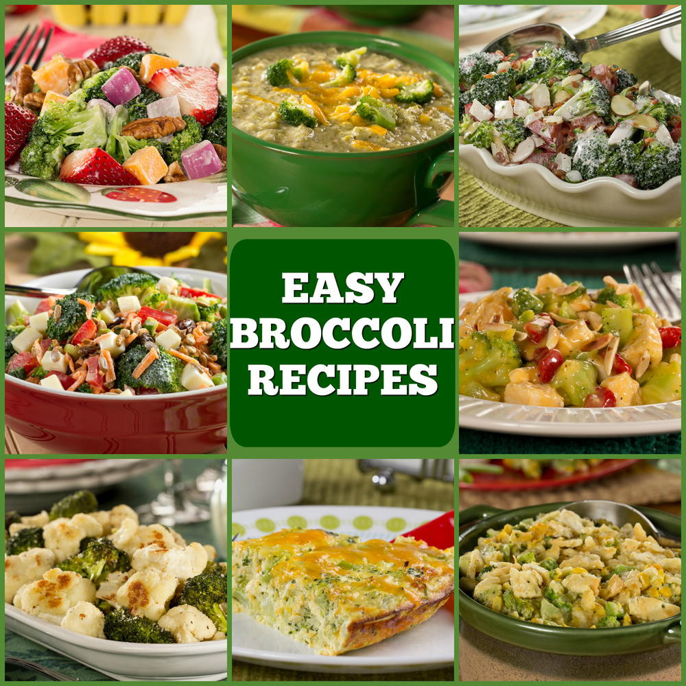 Broccoli Recipes Healthy
 10 Easy Broccoli Recipes