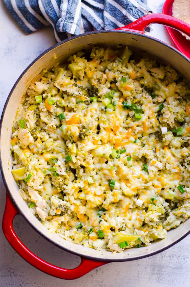 Broccoli Rice Casserole Healthy
 Healthy Chicken and Rice Casserole in e Pot iFOODreal