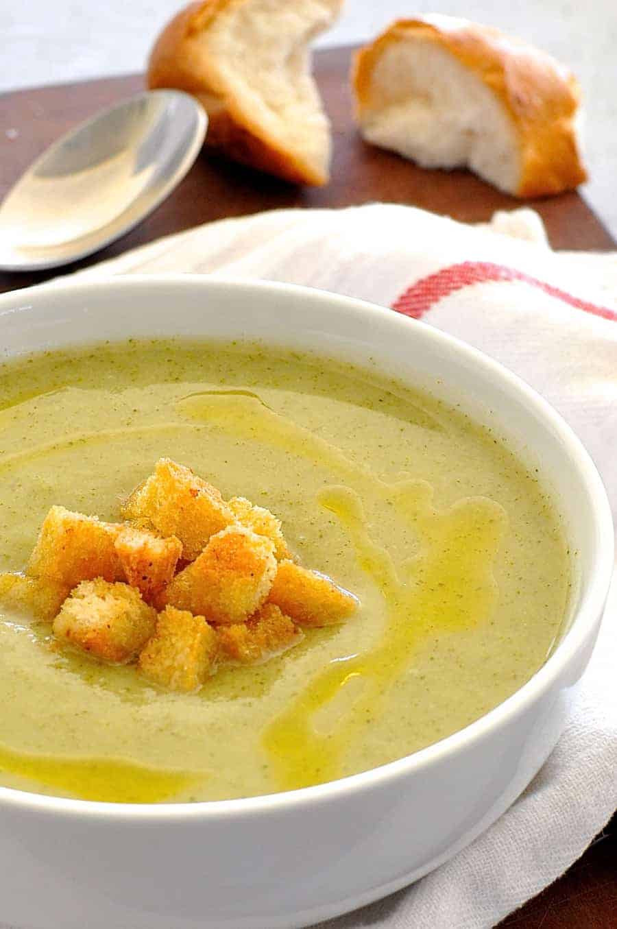 Broccoli Soup Healthy
 Creamy Healthy Broccoli Soup