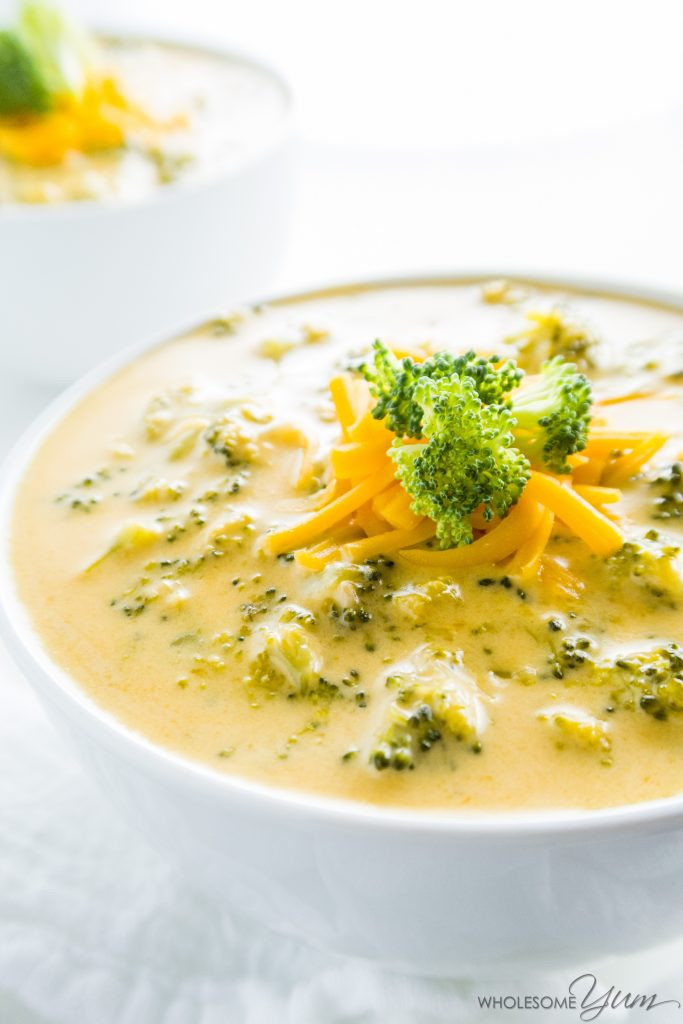 Broccoli Soup Healthy
 Easy Broccoli Cheese Soup Recipe 5 Ingre nts