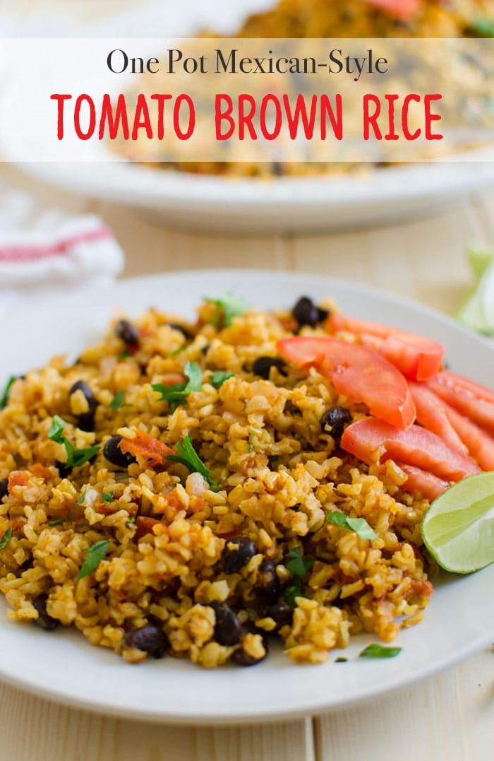 Brown Rice Recipe Healthy
 Mexican Brown Rice Recipe A e Pot Healthy Meal