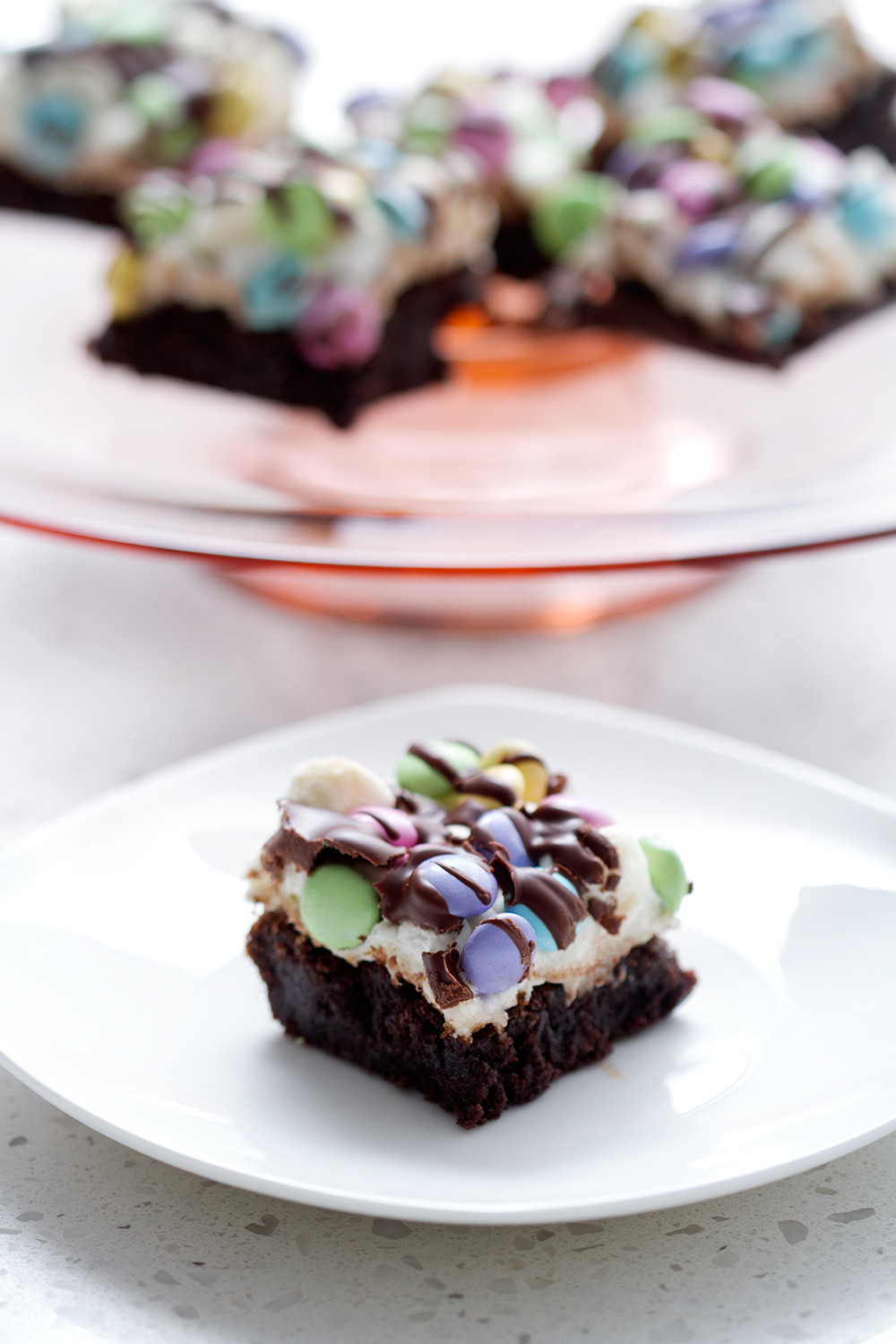 Brownie Easter Desserts
 EASTER PASTEL BROWNIE DESSERT RECIPE