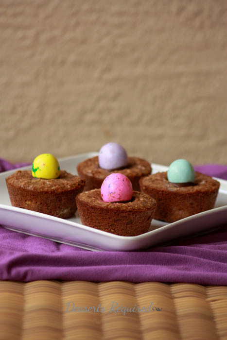 Brownie Easter Desserts
 Gooey Easter Brownie Cups Desserts Required