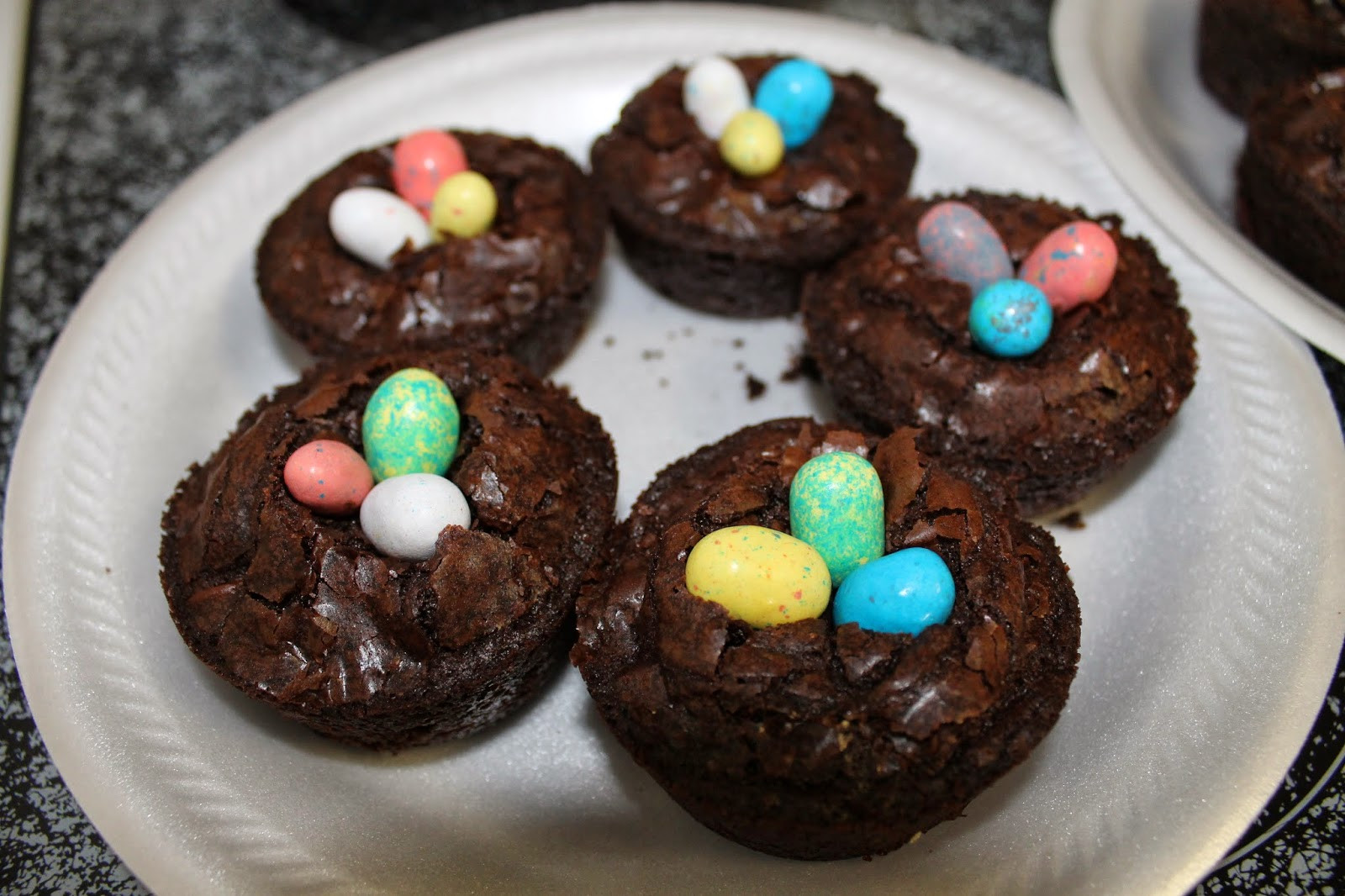 Brownie Easter Desserts
 Let It Be Glory Brownie Bird Nests Super Duper Easy