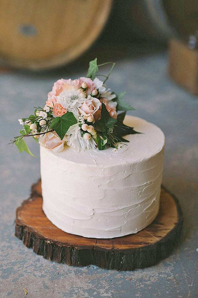 Budget Wedding Cakes
 30 Small Rustic Wedding Cakes A Bud