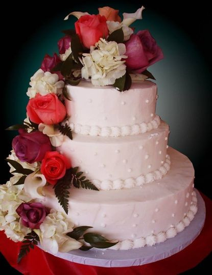 Buffalo Wedding Cakes
 Caramici s Bakery Wedding Cake Buffalo NY WeddingWire