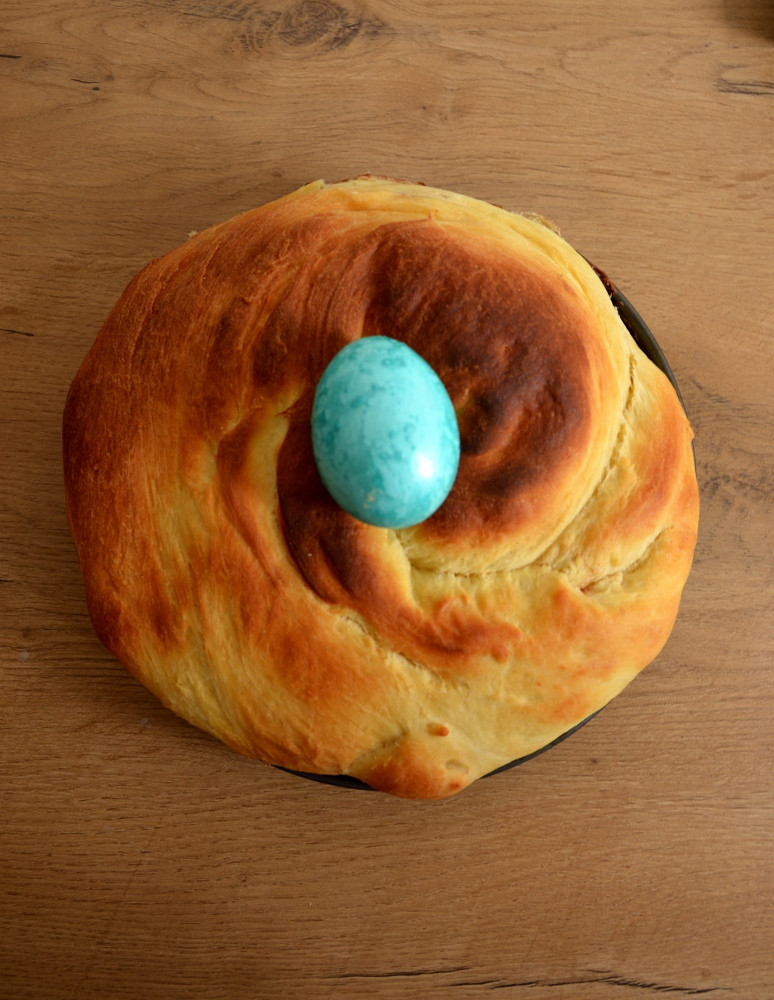 Bulgarian Easter Bread
 Traditional Bulgarian Easter Bread