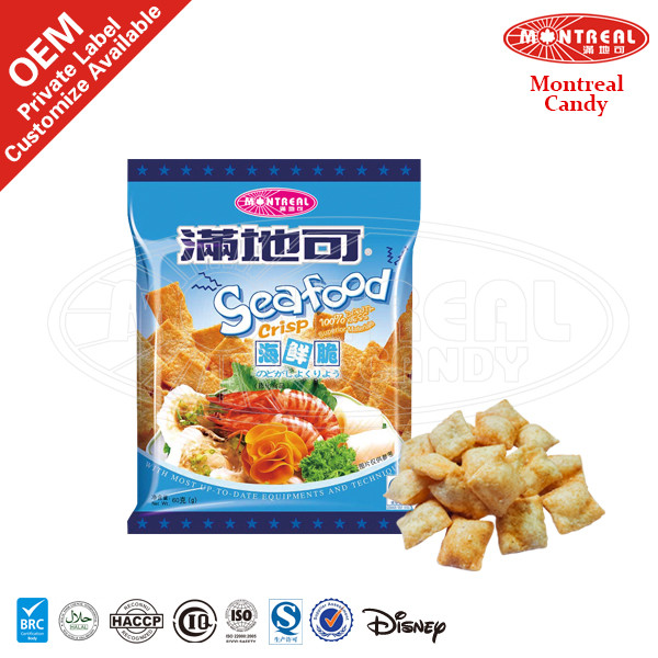 Bulk Healthy Snacks
 Healthy Halal Wholesale Snacks With Seafood Flavor Buy