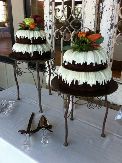 Bundt Wedding Cake
 Nothing Bundt Cakes Wedding Cake Corte Madera CA