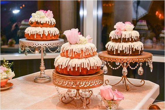 Bundt Wedding Cake
 SWANKY SOIREE EVENTS Event Design & Wedding Planner