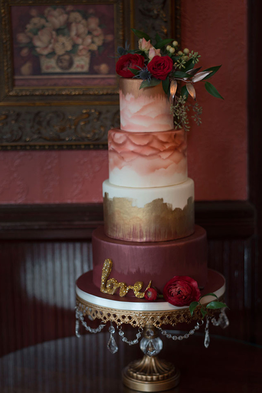 Burgundy Wedding Cakes
 Burgundy Wedding Theme Wedding Ideas By Colour