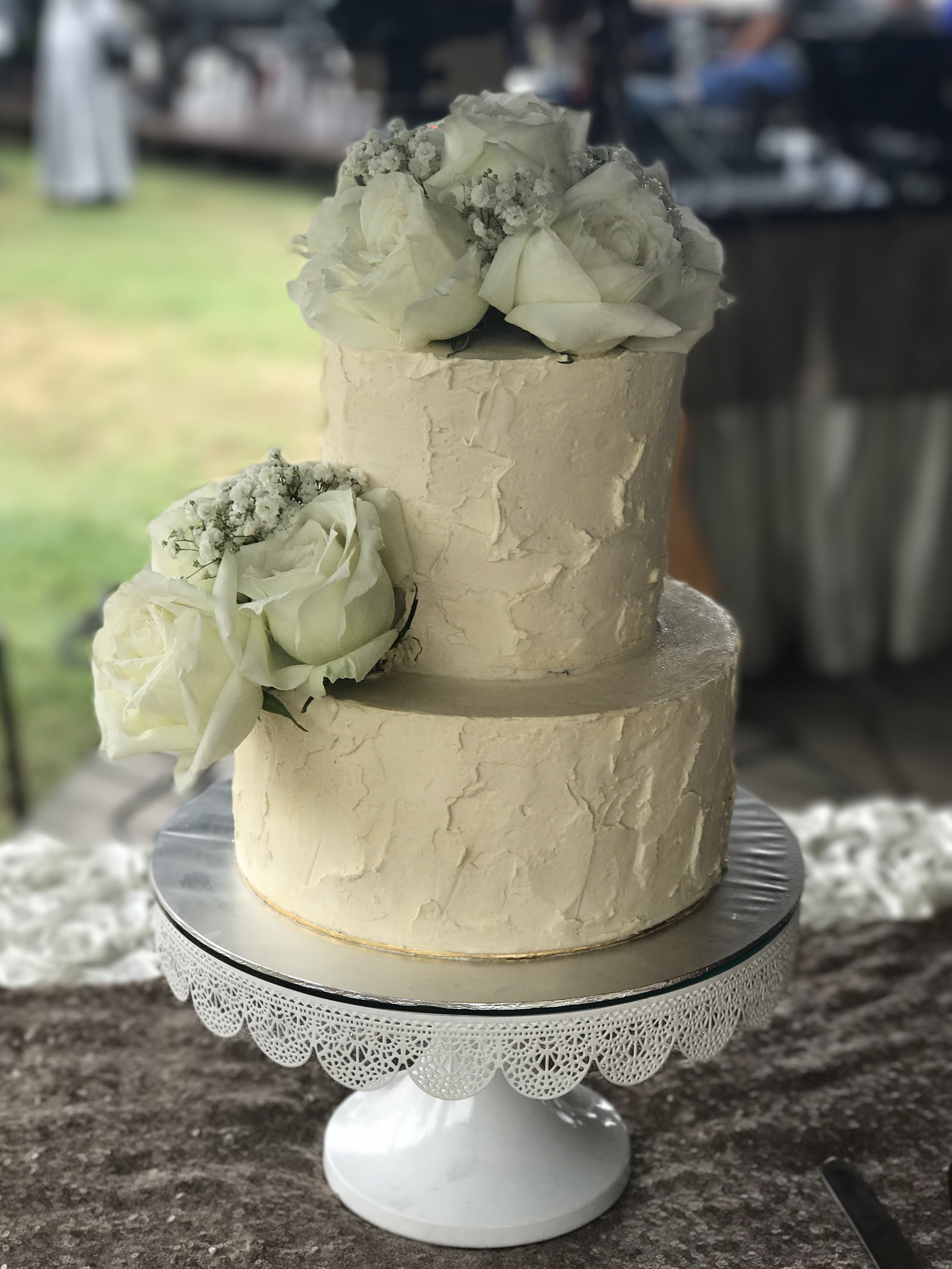 Buttercream Wedding Cakes
 Rustic Buttercream Wedding Cake Sooperlicious Cakes