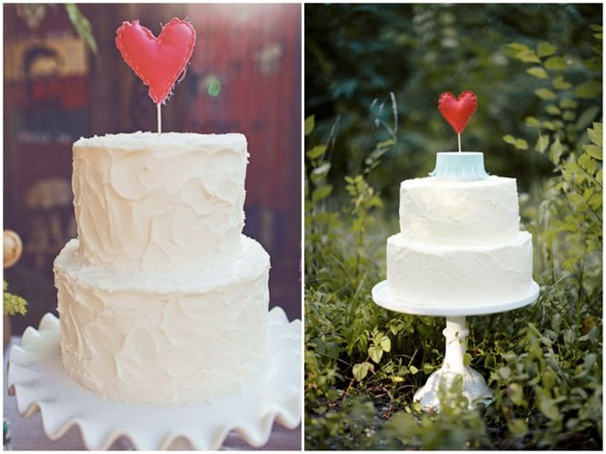 Buying Wedding Cakes
 Heart Shaped Wedding Cake Toppers BUY or DIY