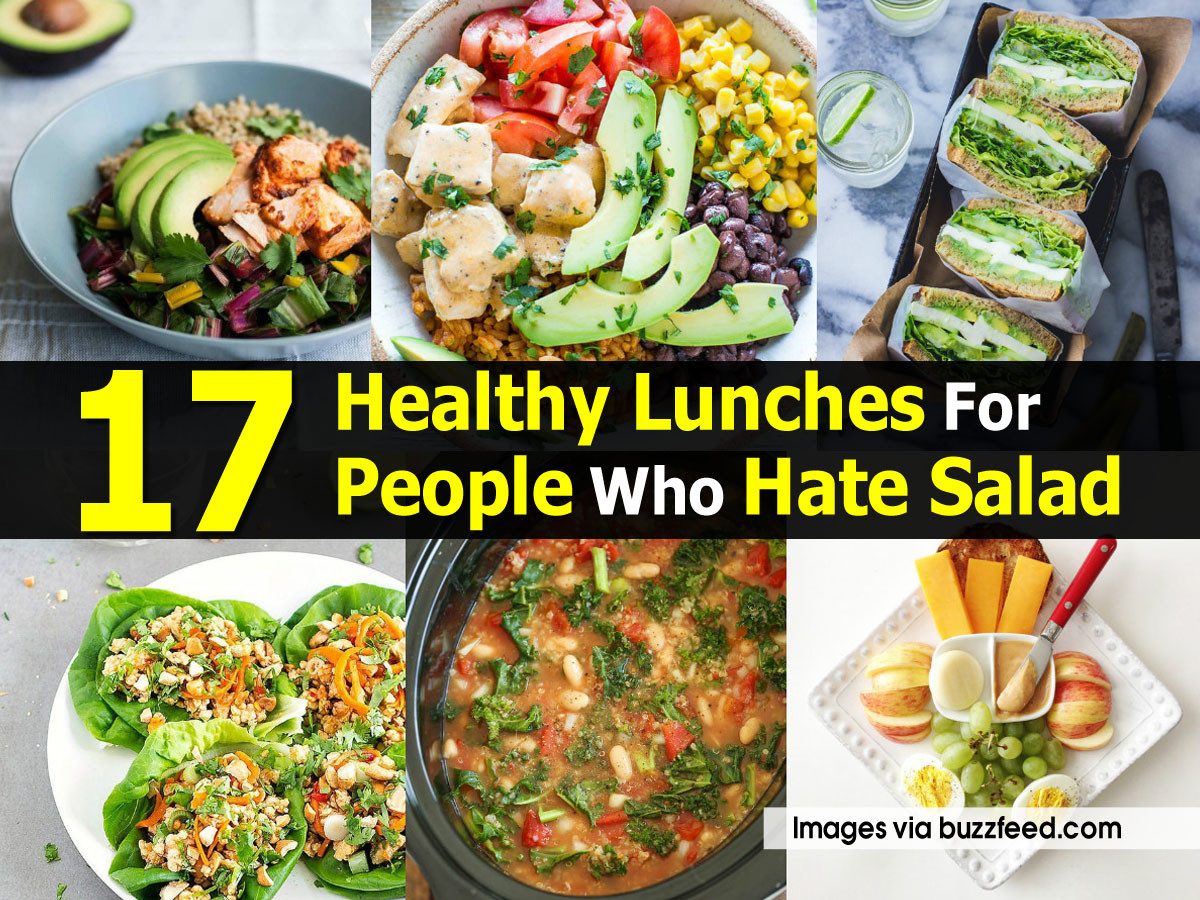 Buzzfeed Healthy Lunches
 17 Healthy Lunches For People Who Hate Salad