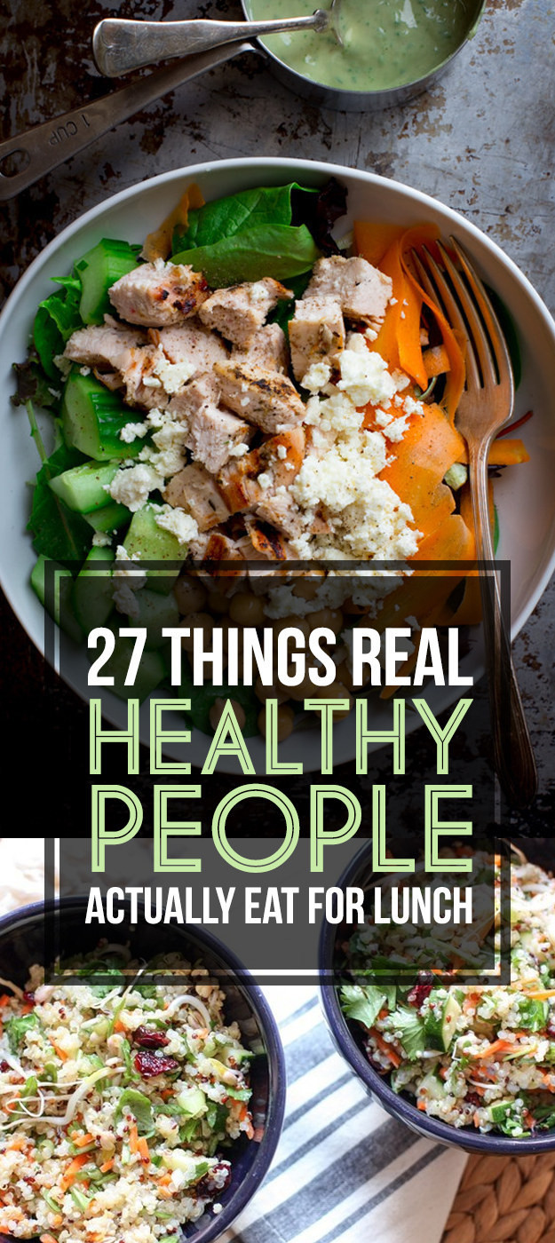 Buzzfeed Healthy Lunches
 Here s What Real Healthy People Actually Eat For Lunch