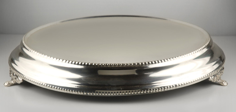 Cake Plateaus For Wedding Cakes
 Stainless Steel Cake Stand 15" Cake Plateau