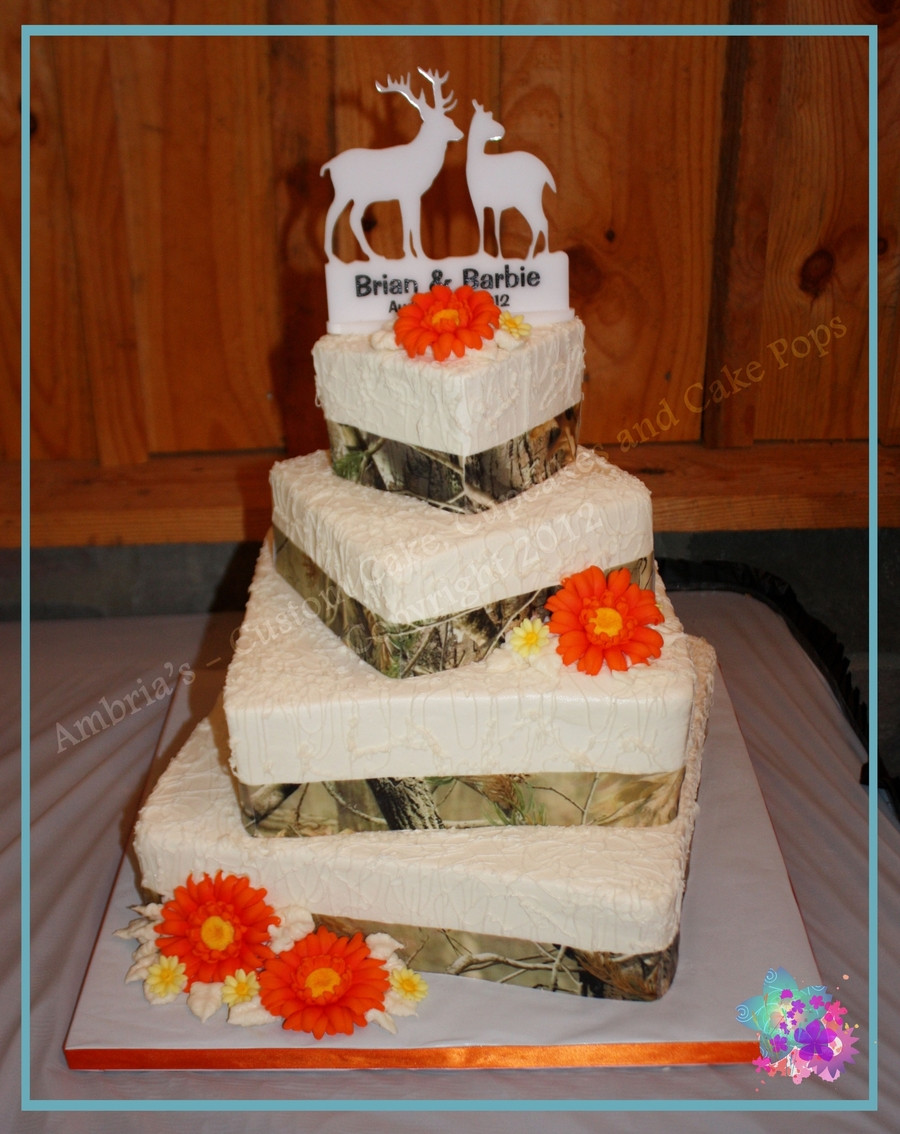 Camouflage Wedding Cakes top 20 Camo Wedding Cakecentral