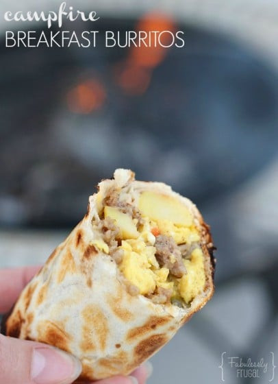Camping Breakfast Burritos Make Ahead
 Easy Camping Proof Breakfast Burritos Fabulessly Frugal