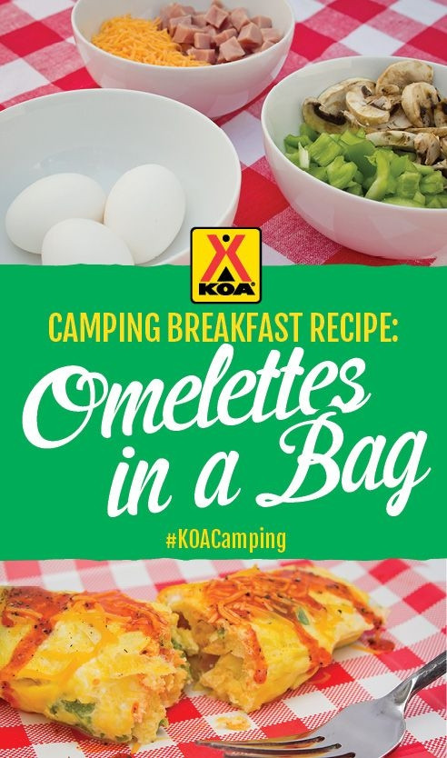 Camping Breakfast Recipes
 Camping Breakfast Recipe Omelettes in a Bag