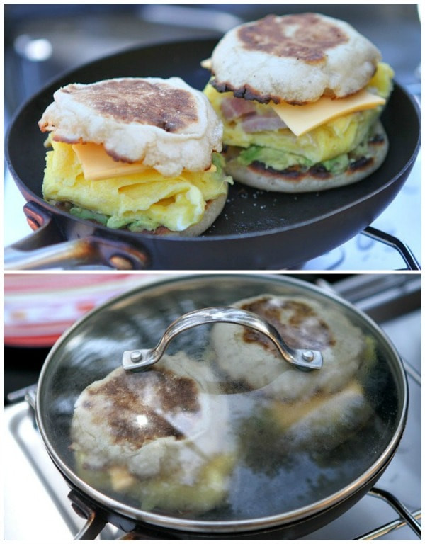 Camping Breakfast Recipes
 Camping Breakfast Sandwiches Recipe Girl