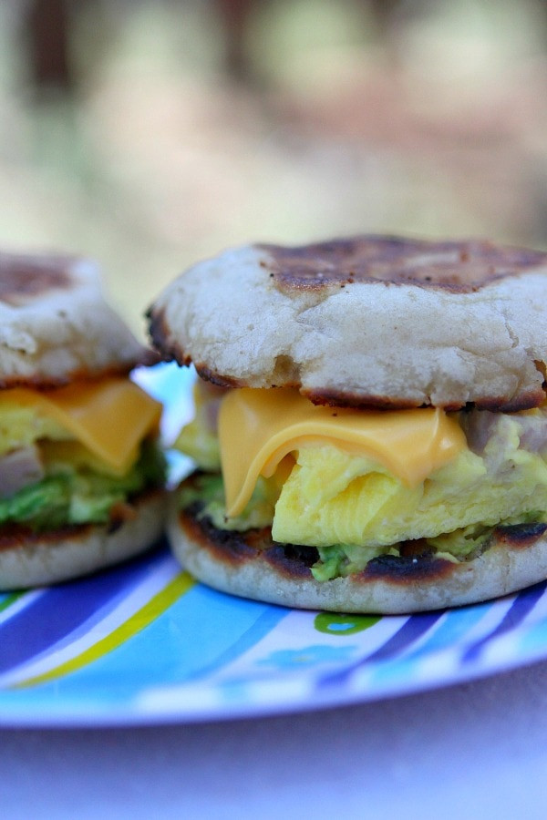 Camping Breakfast Recipes
 Camping Breakfast Sandwiches Recipe Girl