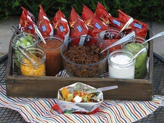 Camping Dinners For A Crowd
 Best 25 Walking tacos ideas on Pinterest