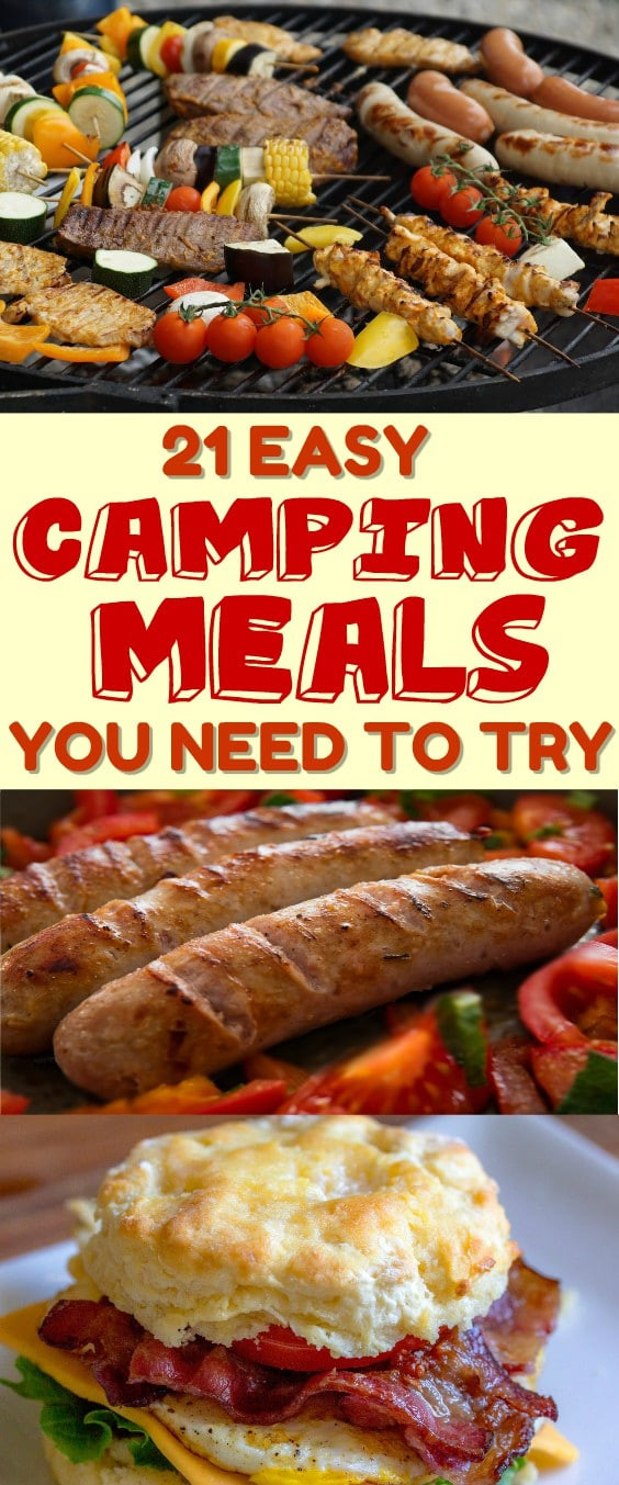 Camping Dinners For Groups
 21 Easy Camping Meals For Groups TheSavvyLyfe