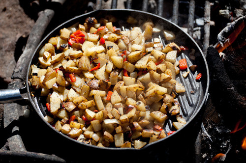 Camping Dinners For Groups
 Campfire Breakfast Potatoes Dirty Gourmet