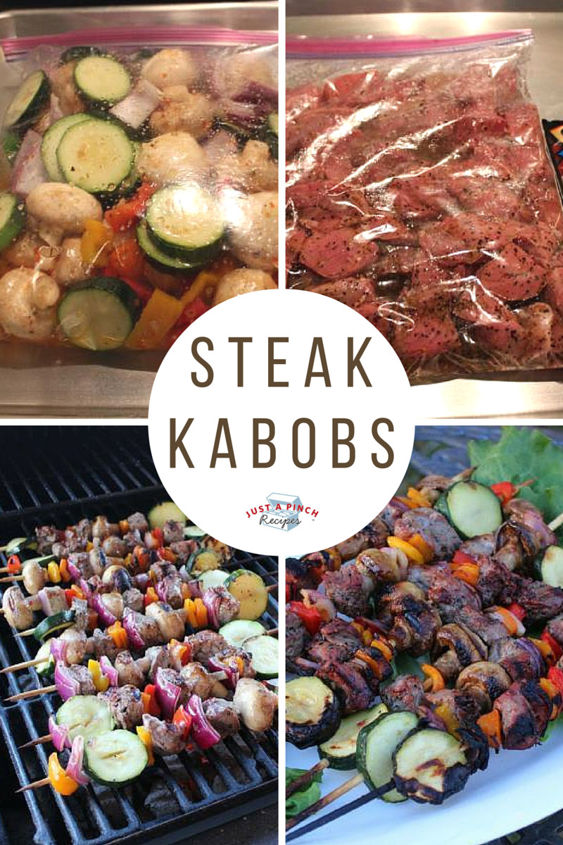 Camping Dinners For Two
 Steak Kabobs Recipe