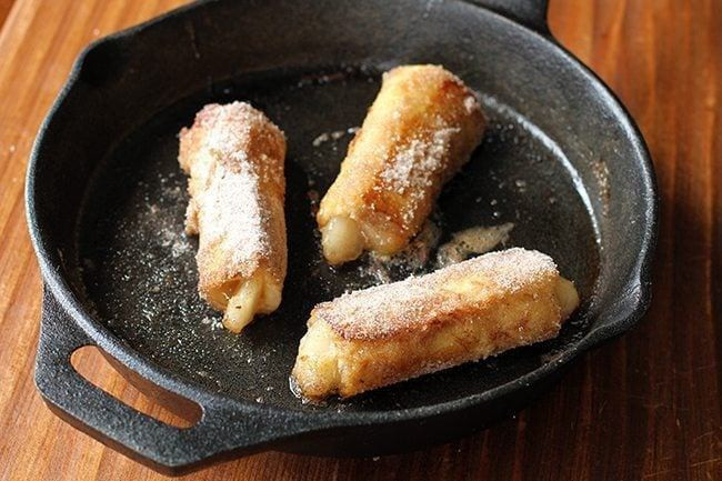 Camping French Toast
 Camping Recipe Apple Pie French Toast Rolls