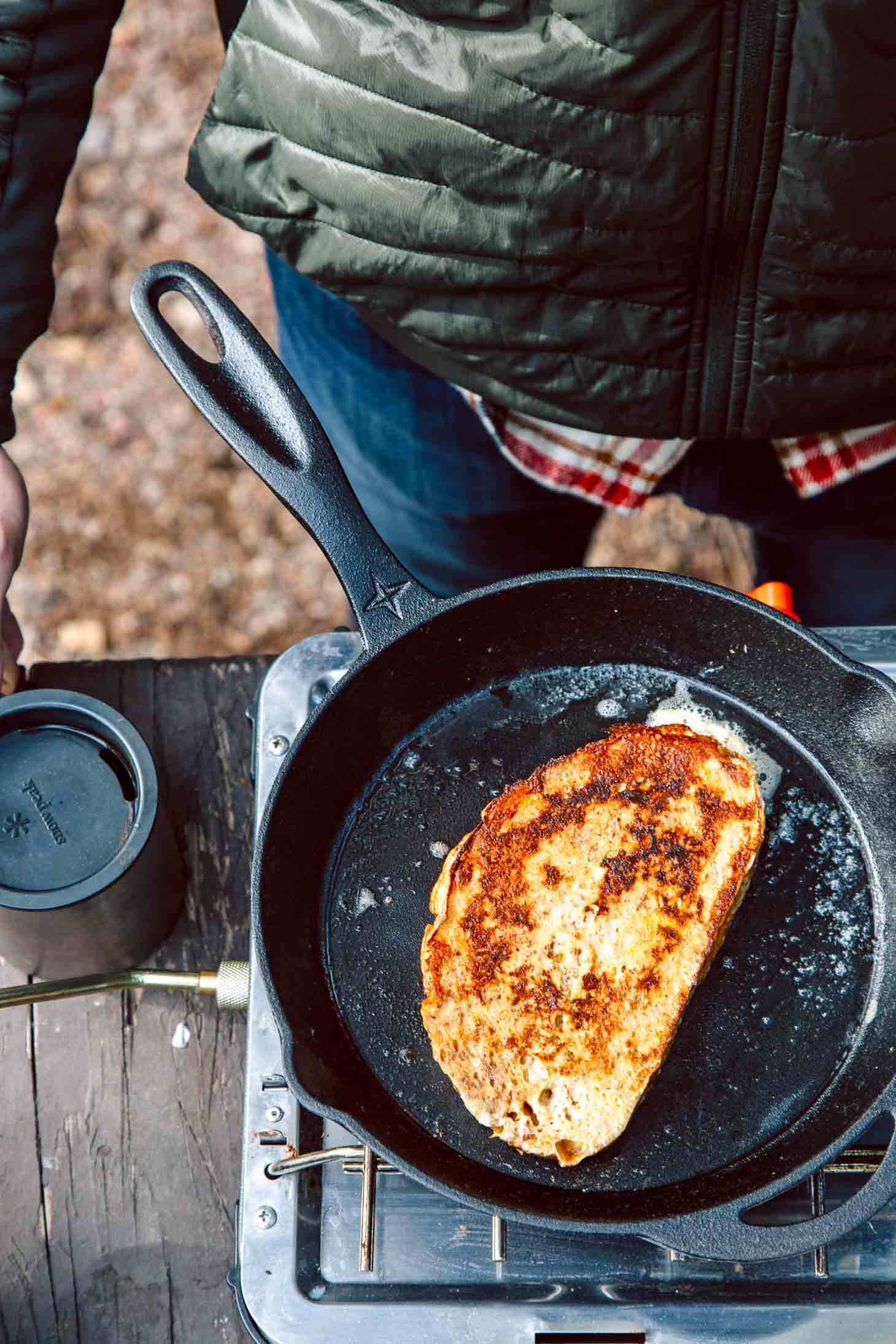 Camping French Toast
 How to Make Perfect French Toast While Camping