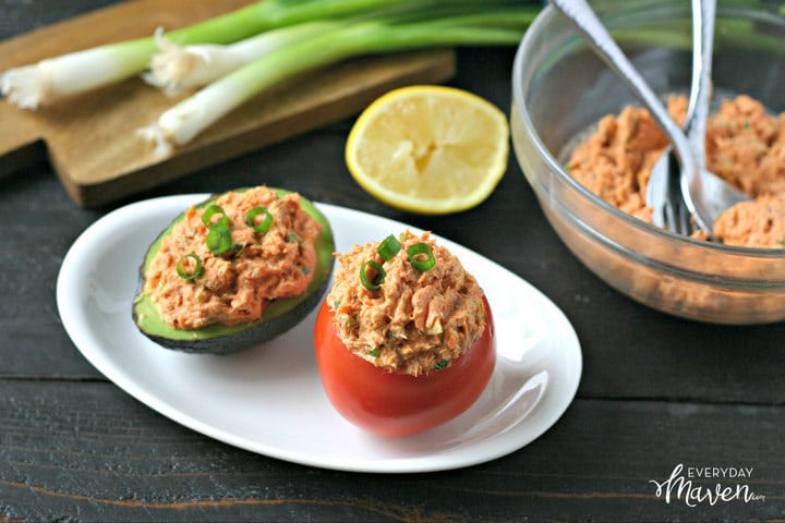 Canned Salmon Salad Recipes Healthy
 Spicy Salmon Salad Recipe from EverydayMaven