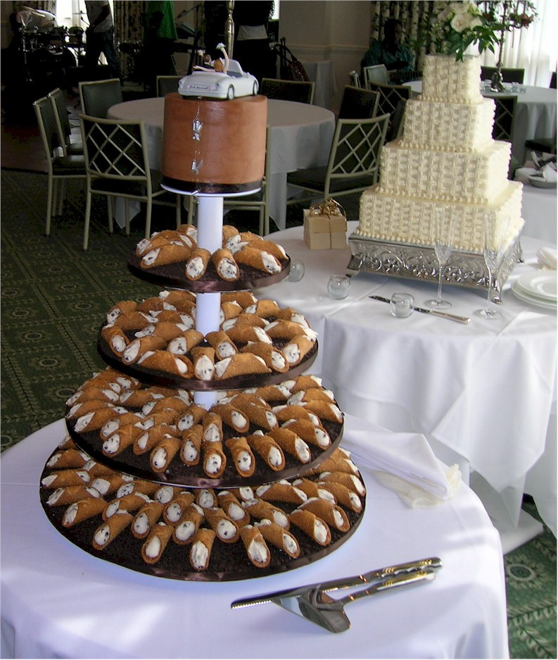 Cannoli Wedding Cakes
 Cup a Dee Cakes Blog Wedding Alternative The Cannoli Tree