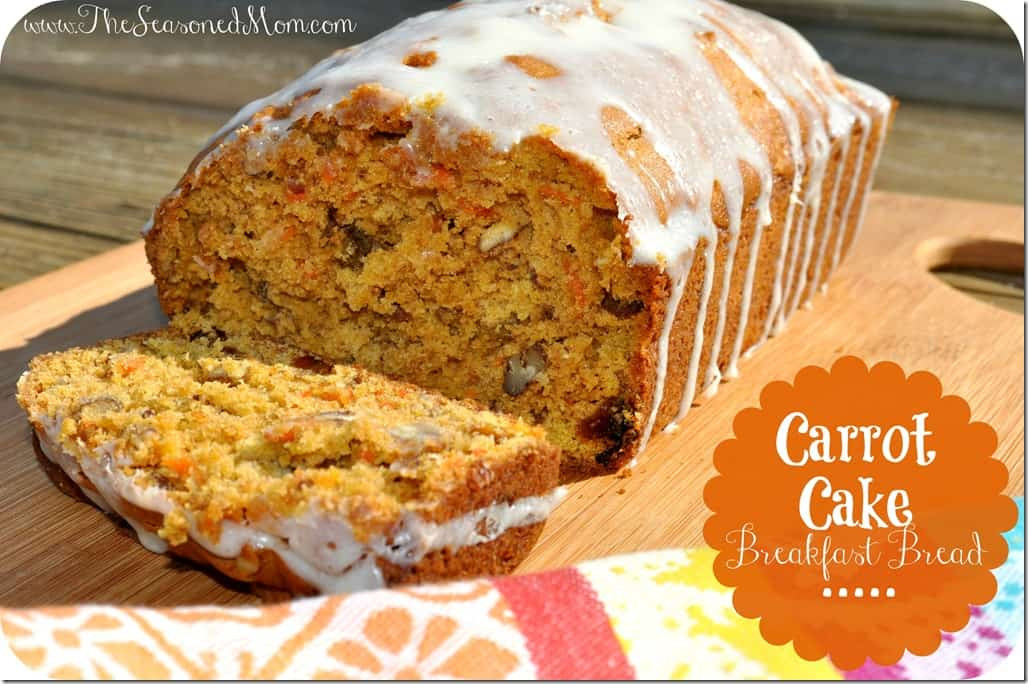 Carrot Bread Healthy
 Carrot Cake Breakfast Bread The Seasoned Mom