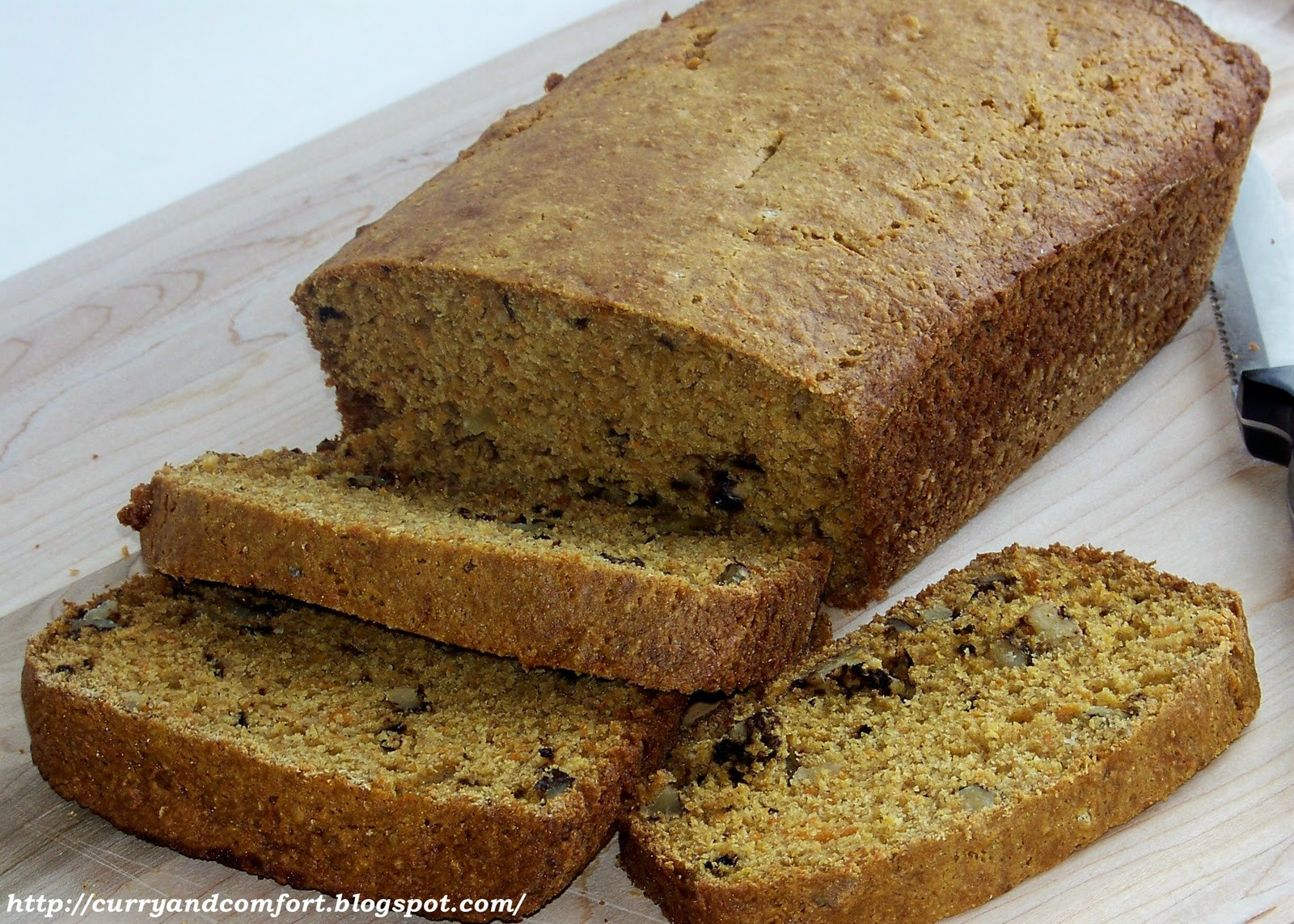 Carrot Bread Healthy
 Kitchen Simmer Healthy Carrot Bread