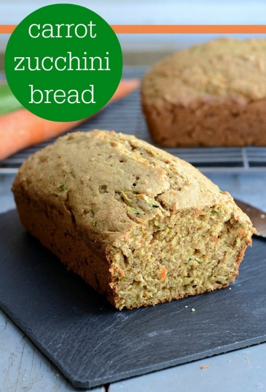 Carrot Bread Recipe Healthy
 Carrot Zucchini Bread Recipe Real Food Real Deals