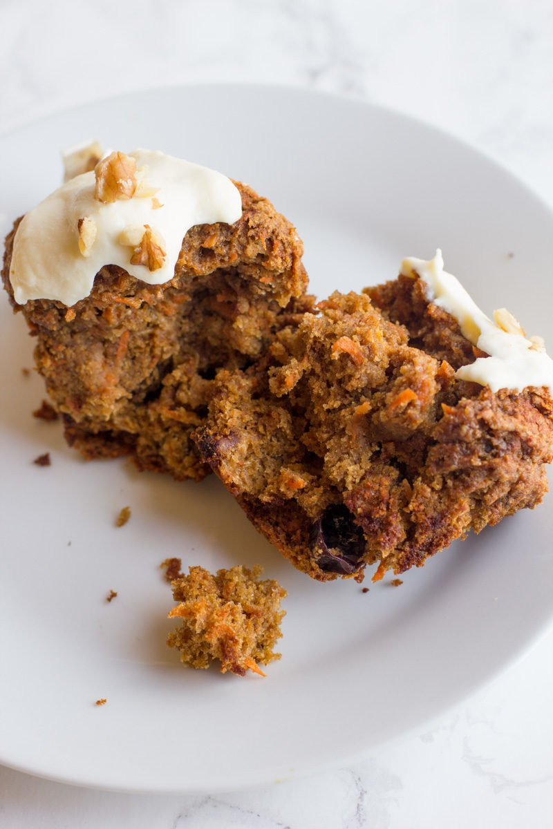 Carrot Cake Muffins Healthy
 Healthy Carrot Cake Muffins Wholefully