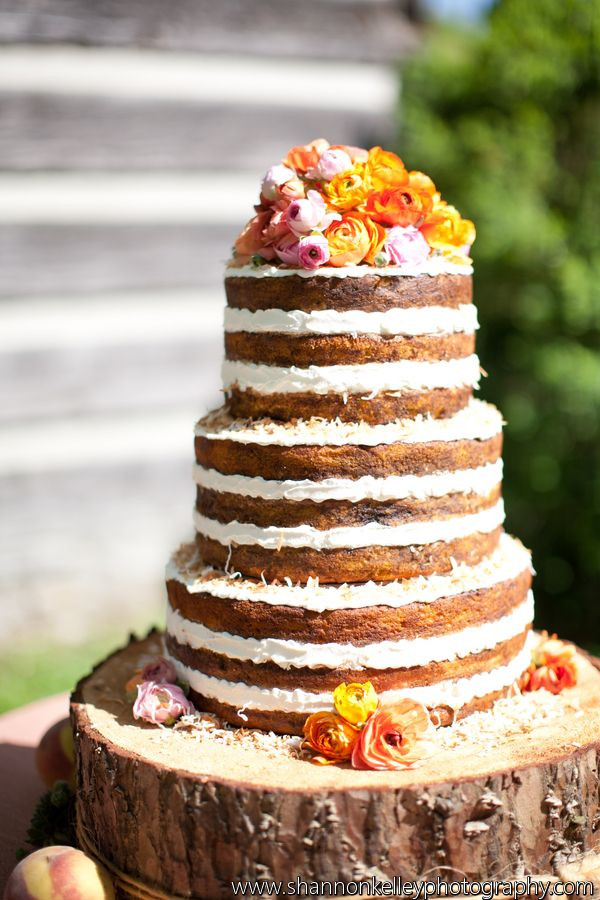 Carrot Cake Wedding Cake
 53 best Cake Flowers Lisa Foster Floral Design images on
