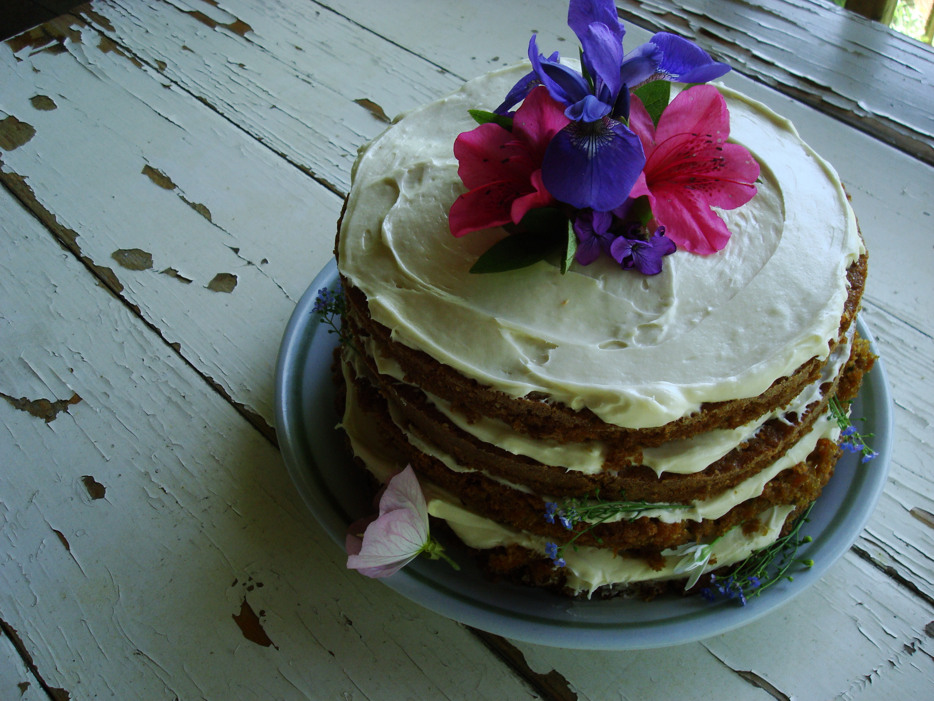 Carrot Cake Wedding Cake
 Carrot Cake for a Wedding