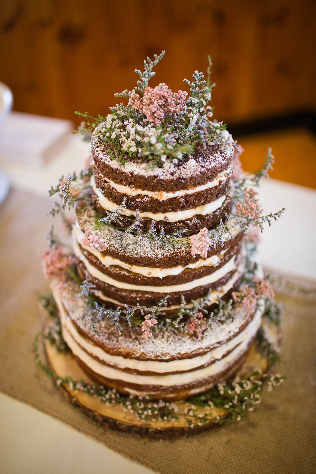 Carrot Wedding Cake
 Rustic wedding carrot cake