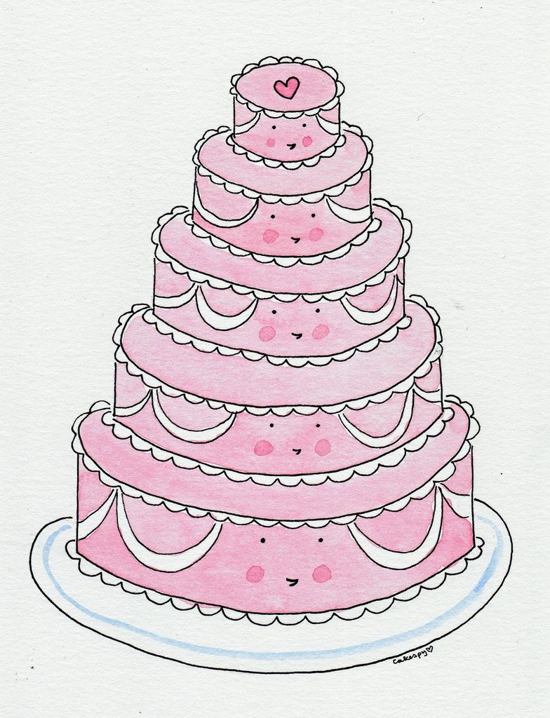 Cartoon Wedding Cakes
 How to Store a Cake Tips for Iced & Uniced Cakes