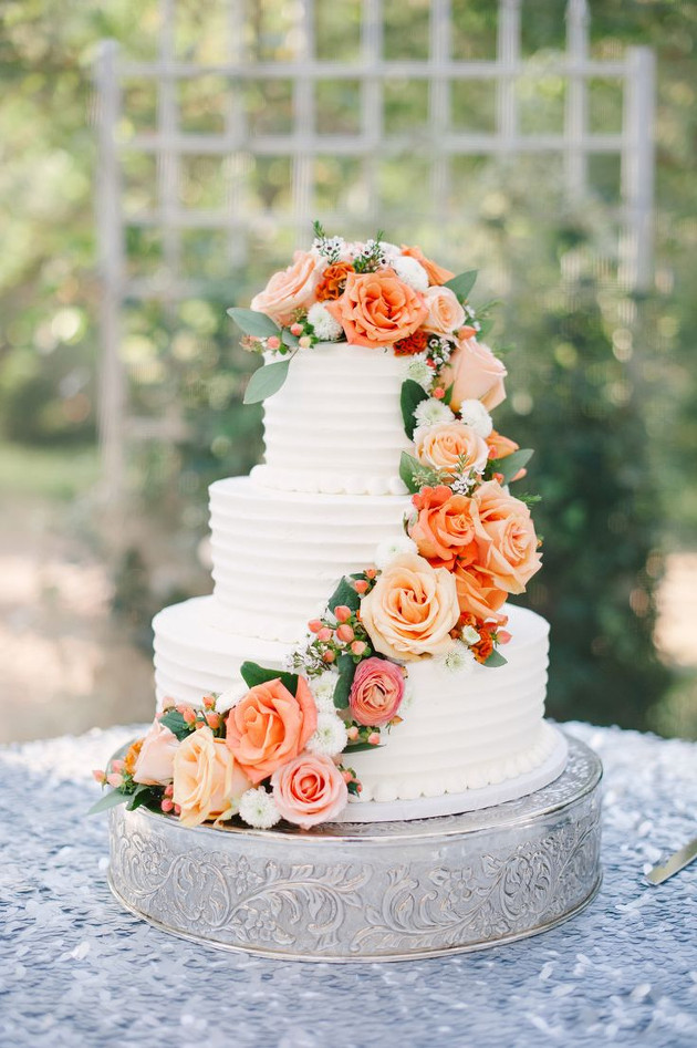 Cascading Wedding Cakes
 2014 Wedding Cake Trends 3 Buttercream Beauties