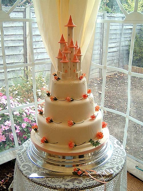 Castle Wedding Cakes
 Castle Wedding Cakes for the Princess Bride