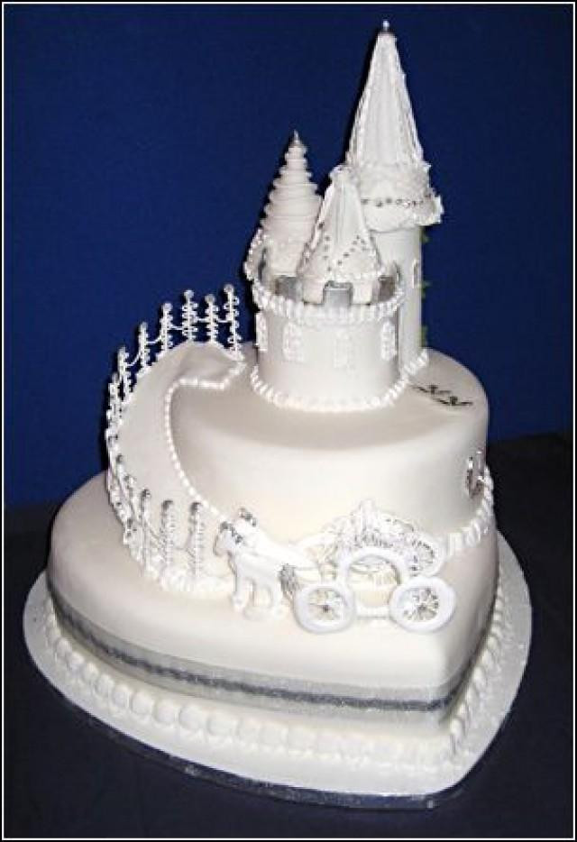 Castle Wedding Cakes
 Wedding Theme White Castle Wedding Cakes Weddbook