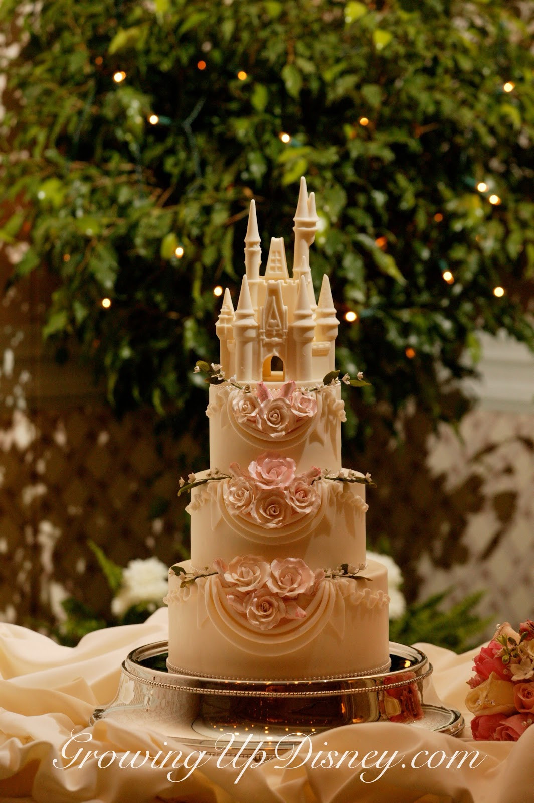 Castle Wedding Cakes
 Growing Up Disney Disney s Fairy Tale Weddings s